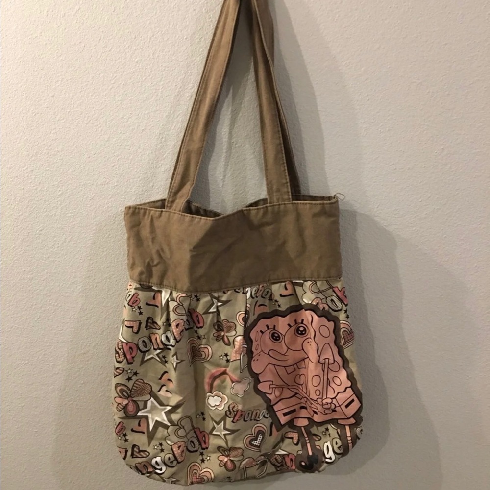 3/$15 Spongebob canvas bag